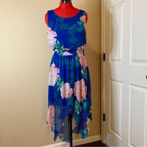 KATE and LILY Blue Floral Dress